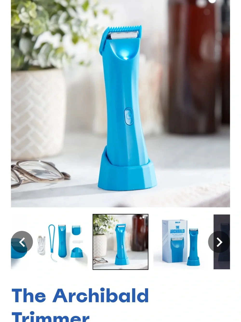 The Archibald Trimmer - Blue